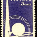 Art Deco Design Stamps in United States of America