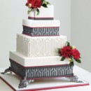 Art Deco Design Wedding Cakes