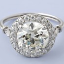 Art Deco Diamond Engagement Ring