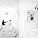 Art Deco Inspired Black And White Wedding Theme