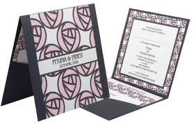 Art Deco Wedding Invitation Cards artdecogal Art Deco Design