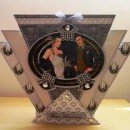 Art Deco Wedding Invitation Cards