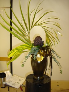 art deco floral design