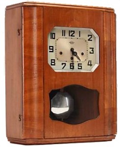 art deco wall clock